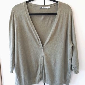 3/4 sleeve cardigan